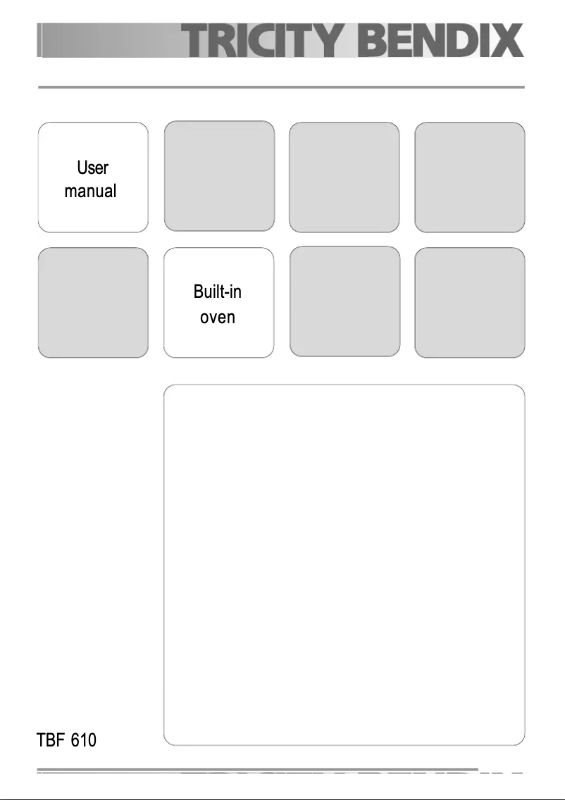 Imagen de la primera página del manual del dispositivo TBF610X