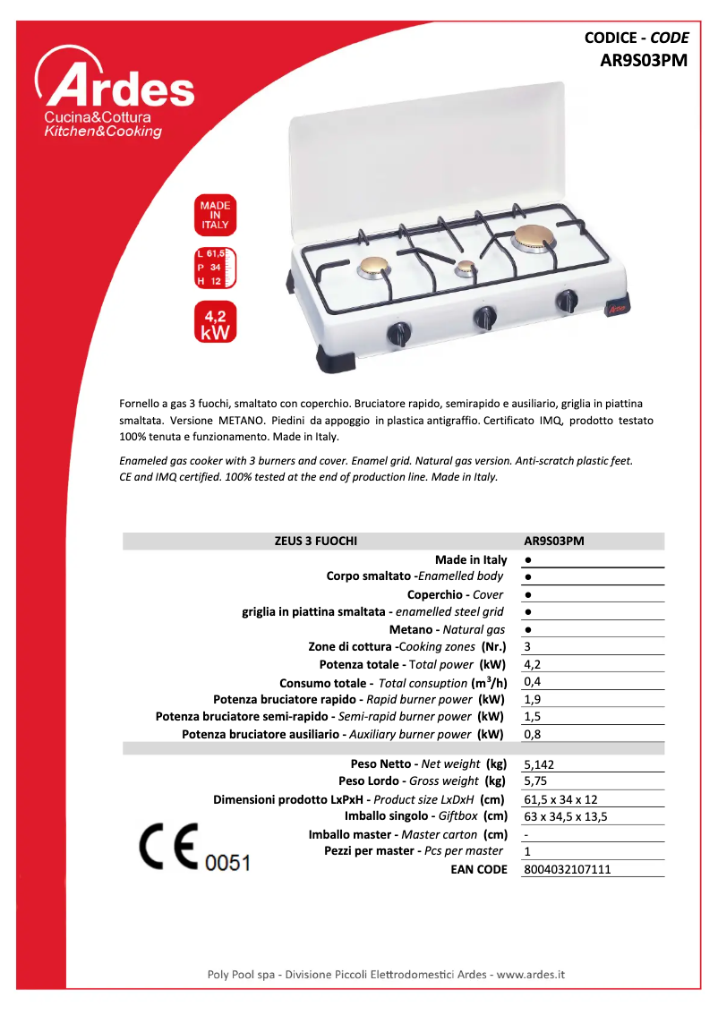 Página nº 1 - Manual de usuario Ardes AR9S03P