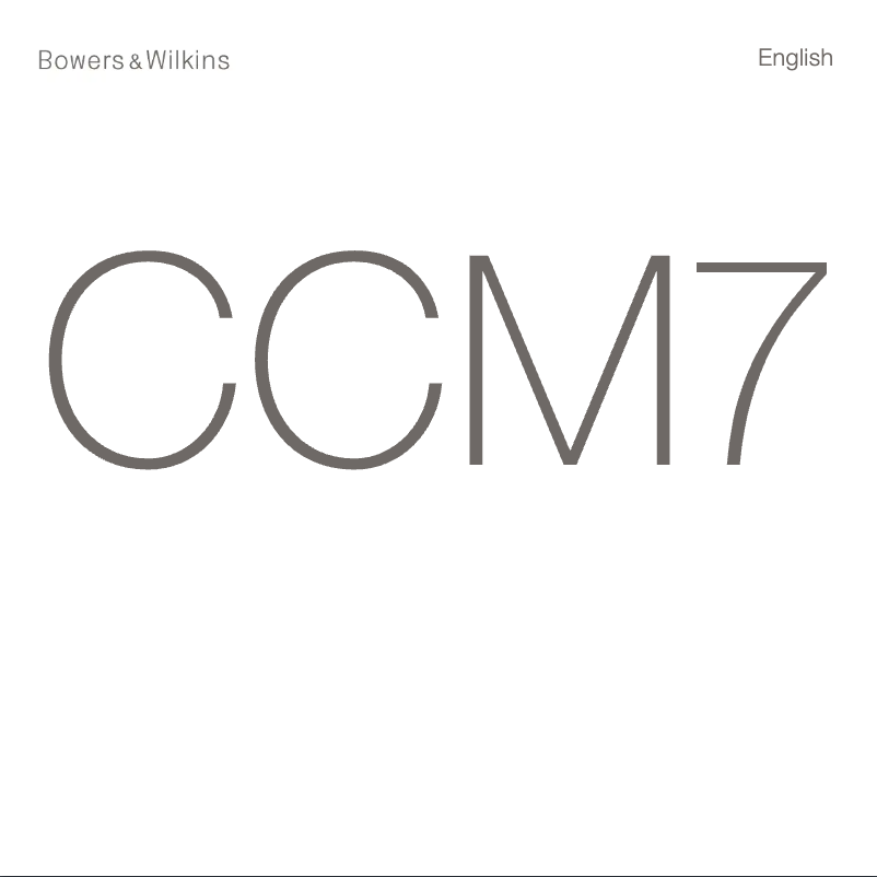 Página 1 del manual Ficha técnica Bowers & Wilkins CCM362