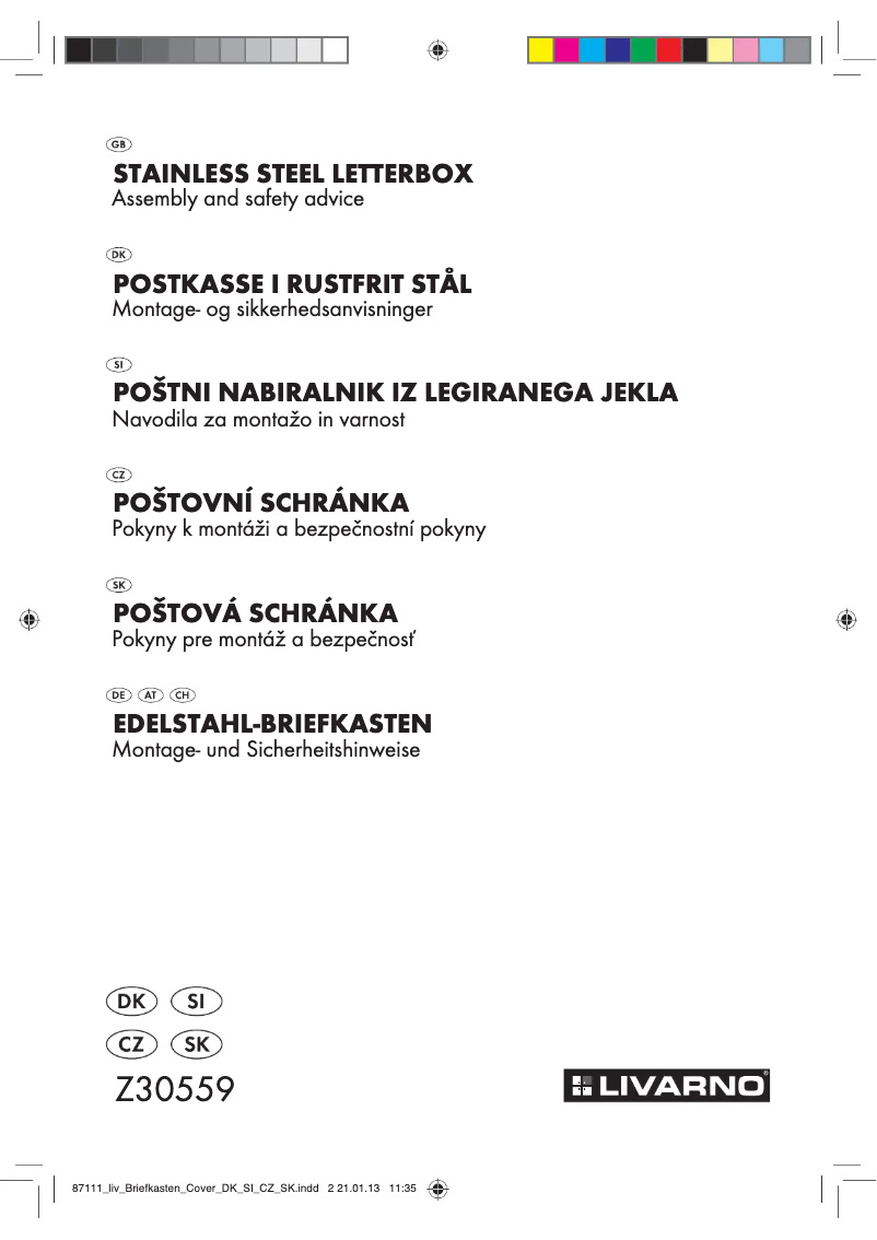 Página 1 del manual Manual de usuario Livarno Lux IAN 87111