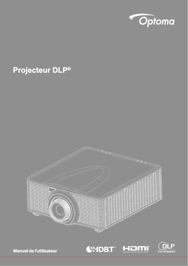 Página nº 1 - Manual de usuario Optoma ZU1050