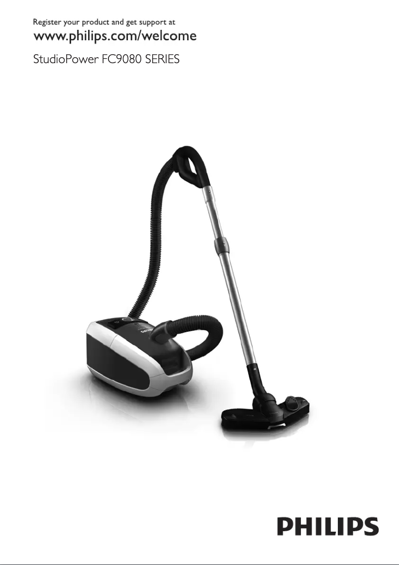 Página 1 del manual Manual de usuario Philips StudioPower FC9083