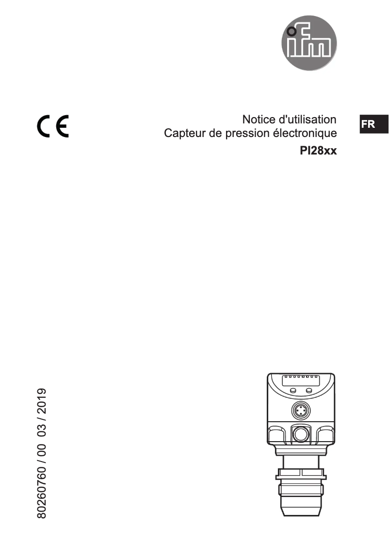Imagen de la primera página del manual del dispositivo PI2897