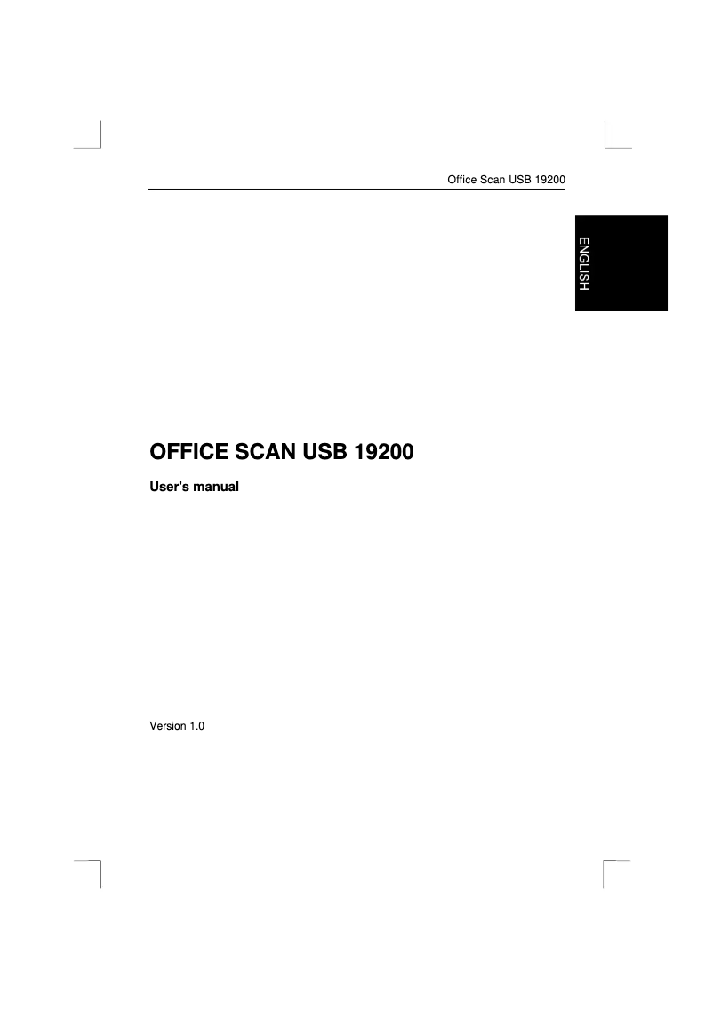 Imagen de la primera página del manual del dispositivo 11316