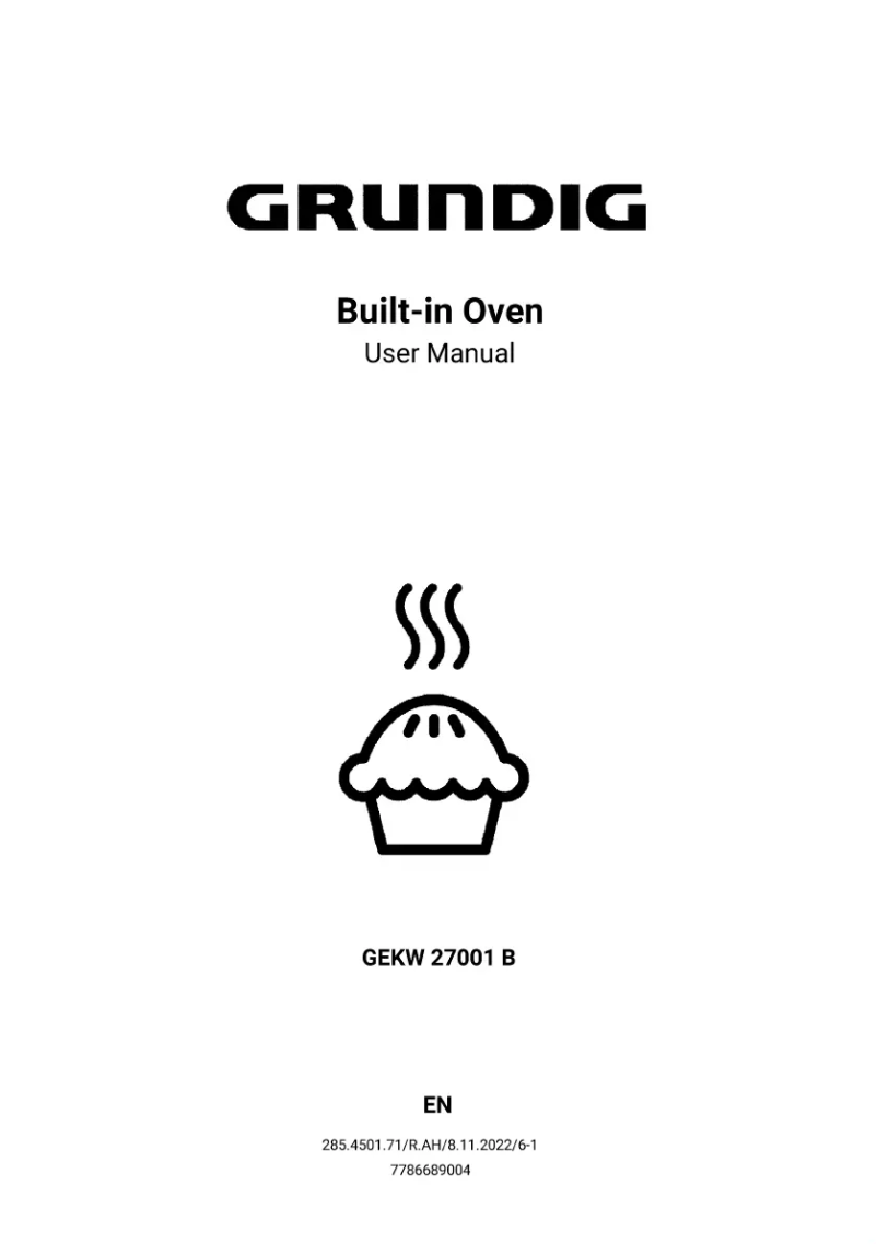 Imagen de la primera página del manual del dispositivo GEKW 27001 B