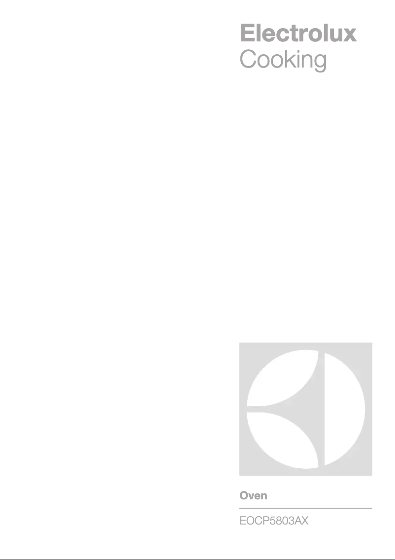 Imagen de la primera página del manual del dispositivo EOCP5803AX