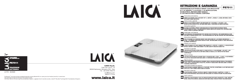 Imagen de la primera página del manual del dispositivo PS7011