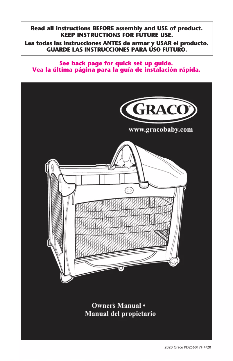 Página 1 del manual Manual de usuario Graco Travel Lite