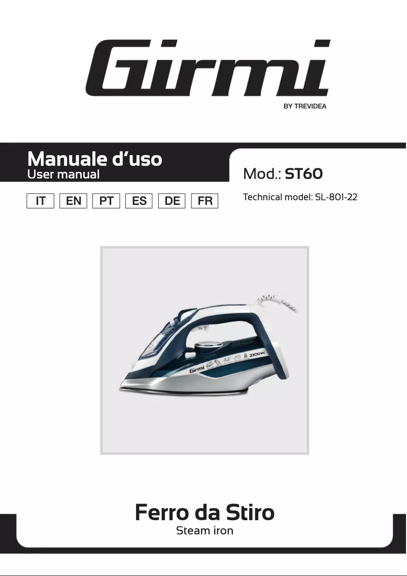 Imagen de la primera página del manual del dispositivo ST60