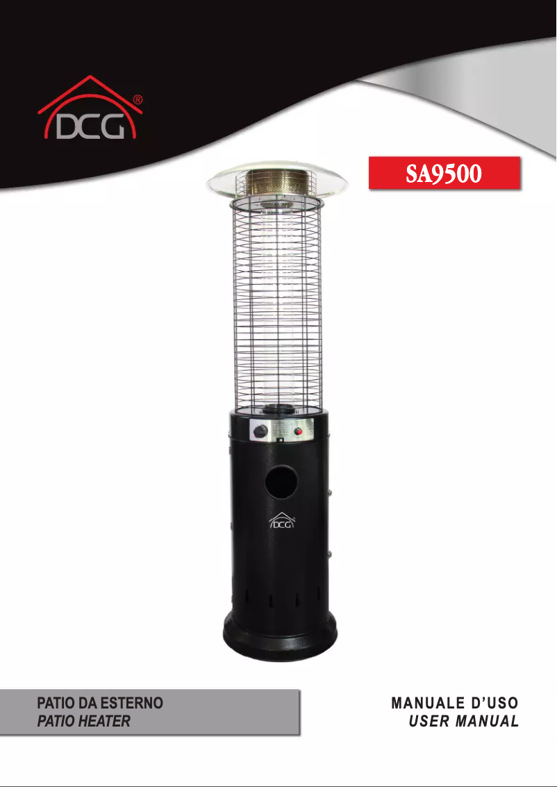 Página nº 1 - Manual de usuario DCG SA9500