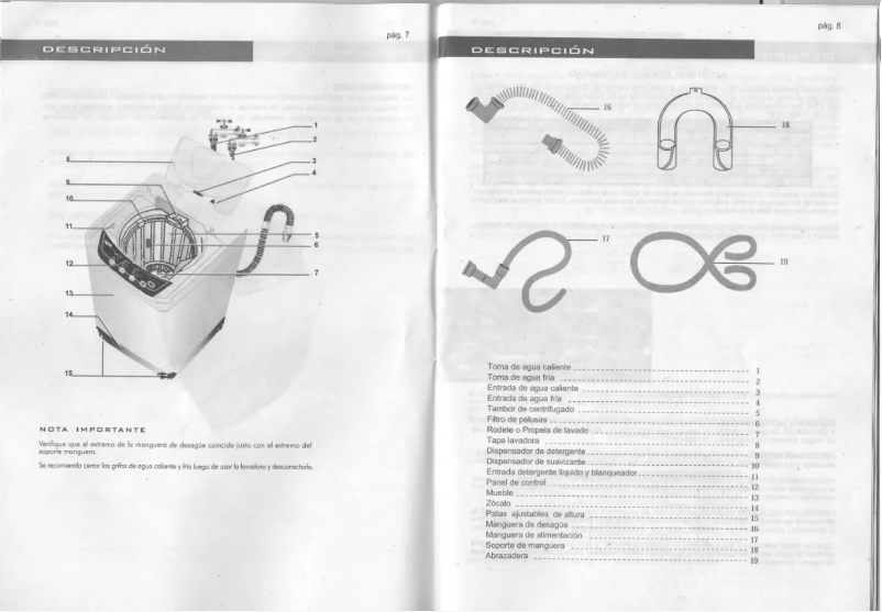 Página 1 del manual Manual de usuario Fensa Computer Pro 9050