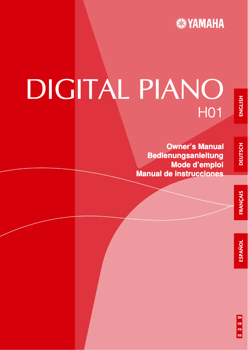 Imagen de la primera página del manual del dispositivo H01