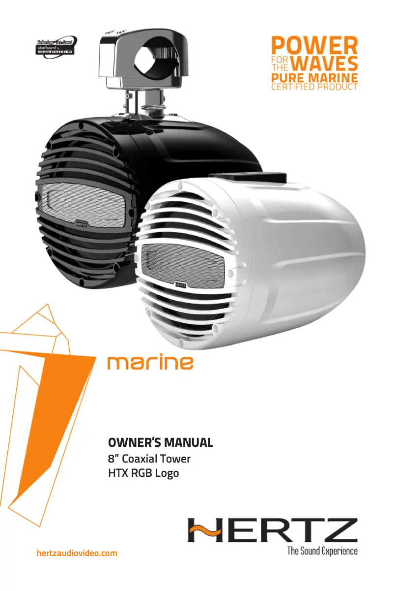 Página 1 del manual Manual de usuario Hertz HTX 8 M-FL-TW
