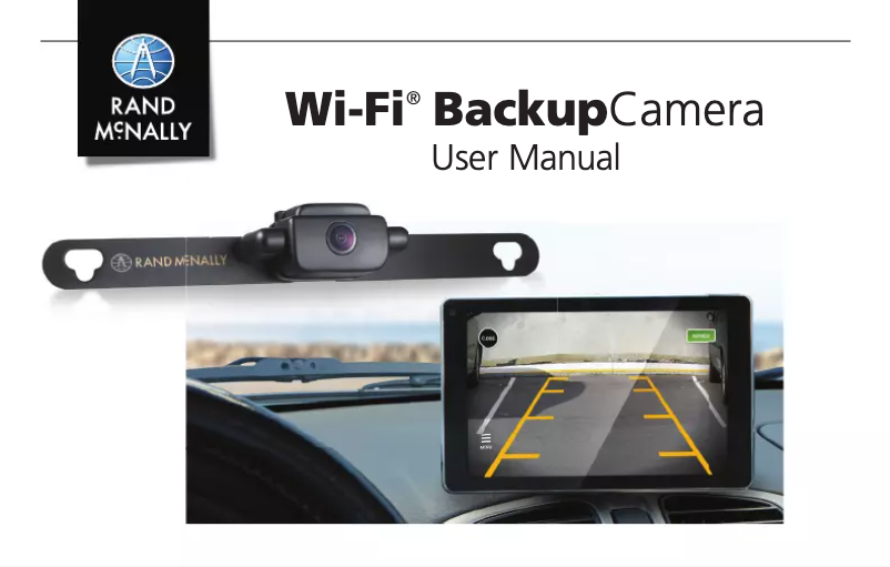 Imagen de la primera página del manual del dispositivo Wi-Fi BackupCamera