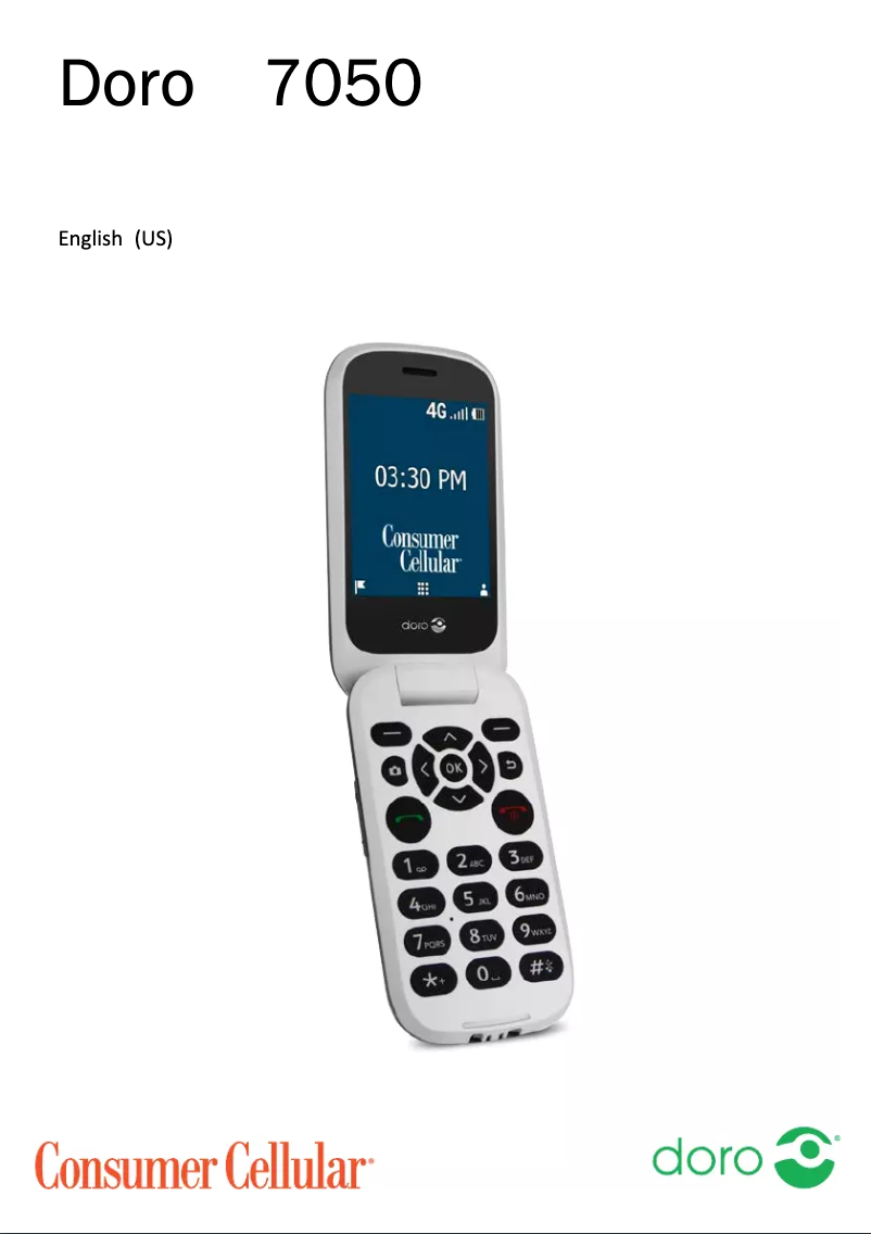 Imagen de la primera página del manual del dispositivo 7050