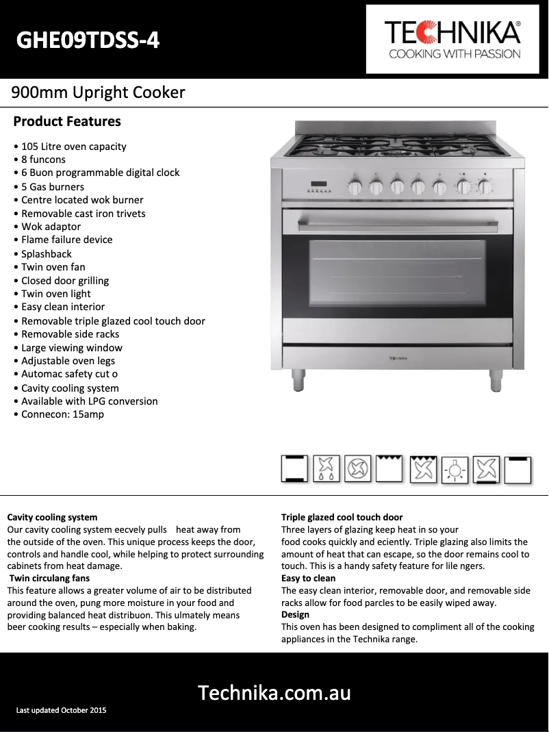 Imagen de la primera página del manual del dispositivo GHE09TDSS-4