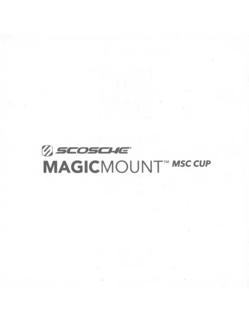 Página nº 1 - Manual de usuario Scosche MagicMount MSC Cup