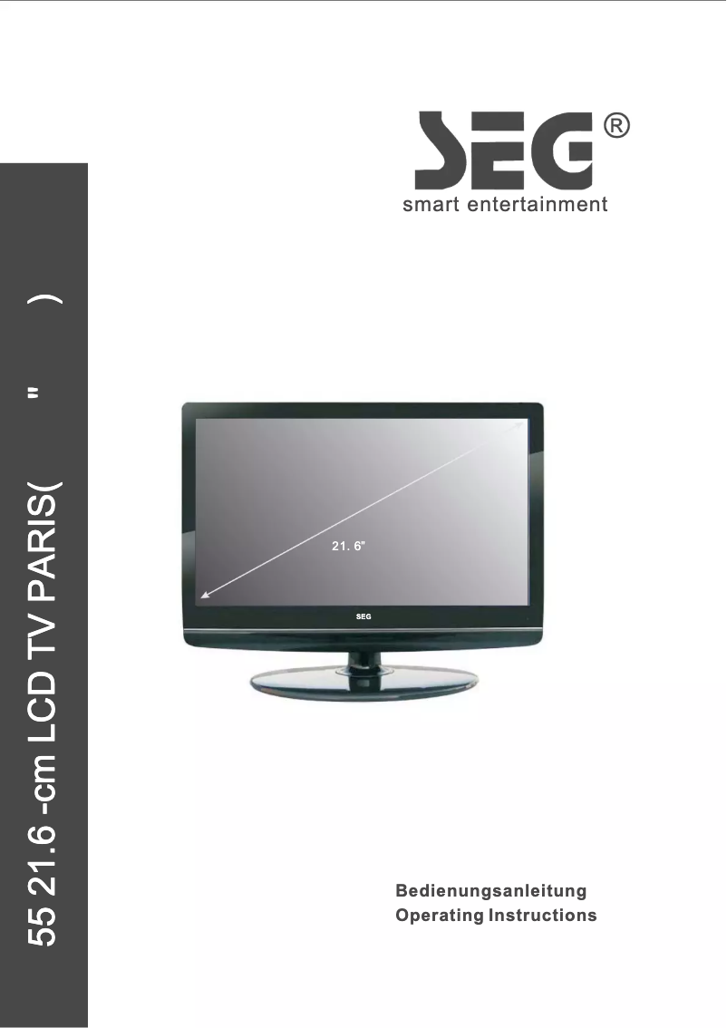 Página 1 del manual Manual de usuario SEG Paris