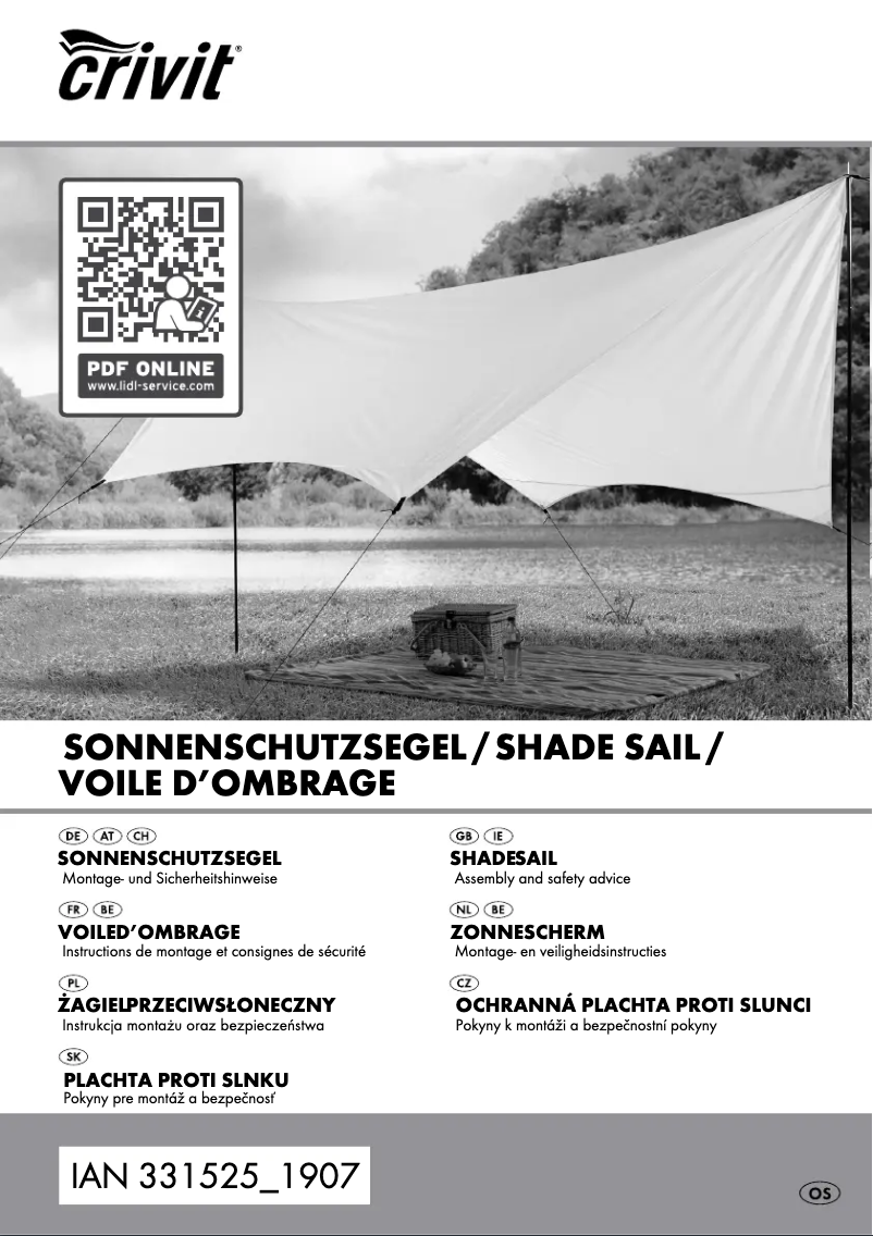 Página nº 1 - Manual de usuario Crivit HG02066