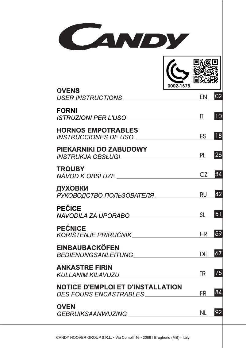 Imagen de la primera página del manual del dispositivo FCXE625VNX/E