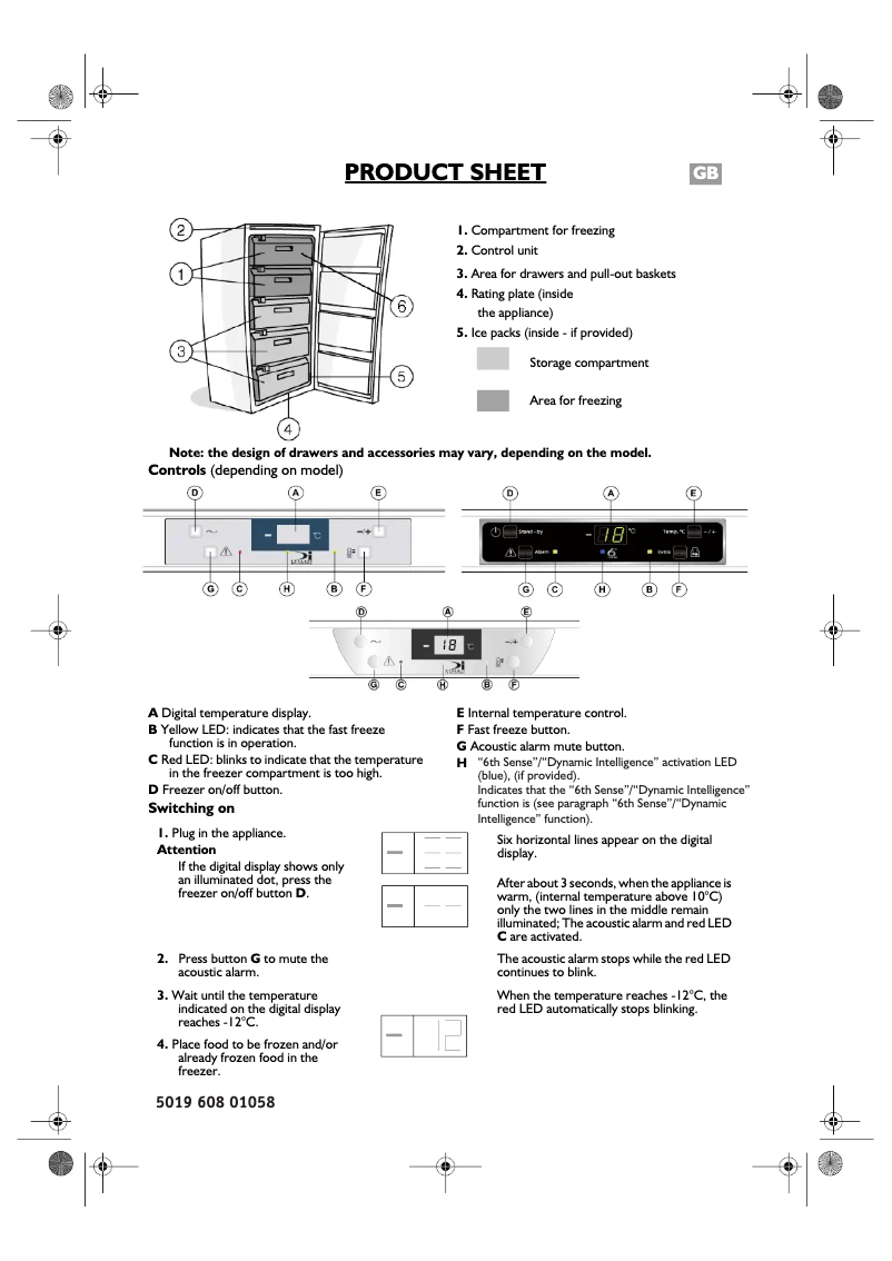 Imagen de la primera página del manual del dispositivo GKEA 2515 Optima