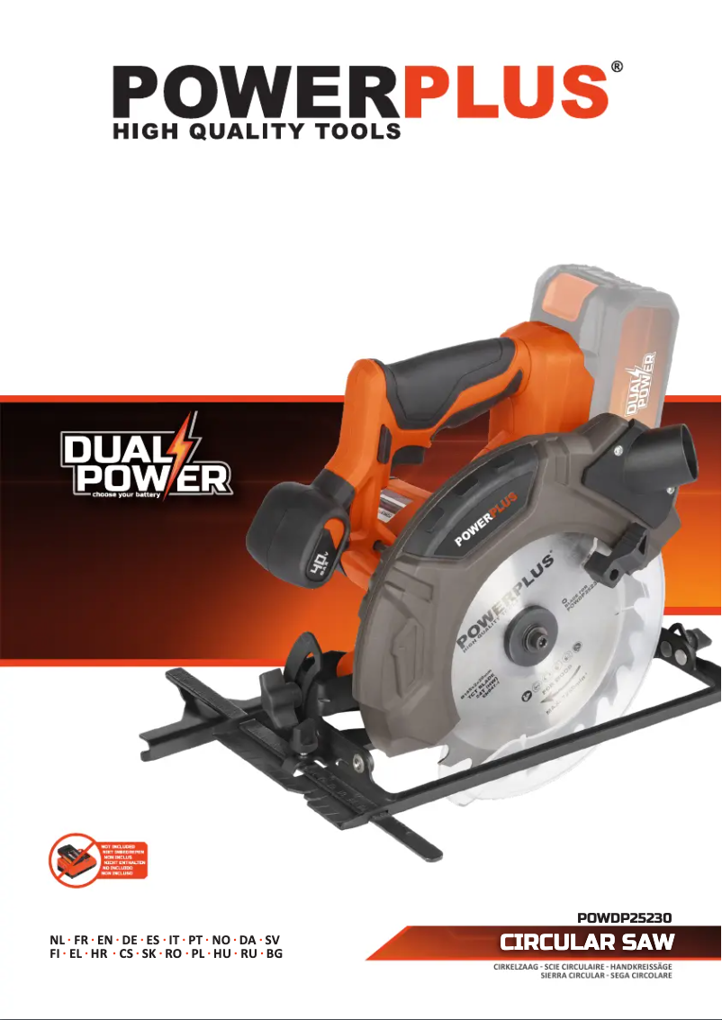 Imagen de la primera página del manual del dispositivo POWDP25230