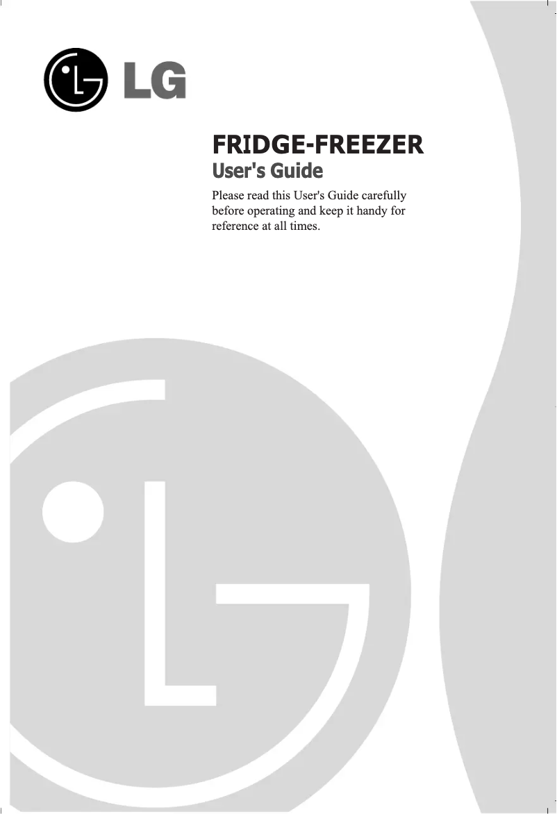 Página nº 1 - Manual de usuario LG GRF459BSGA