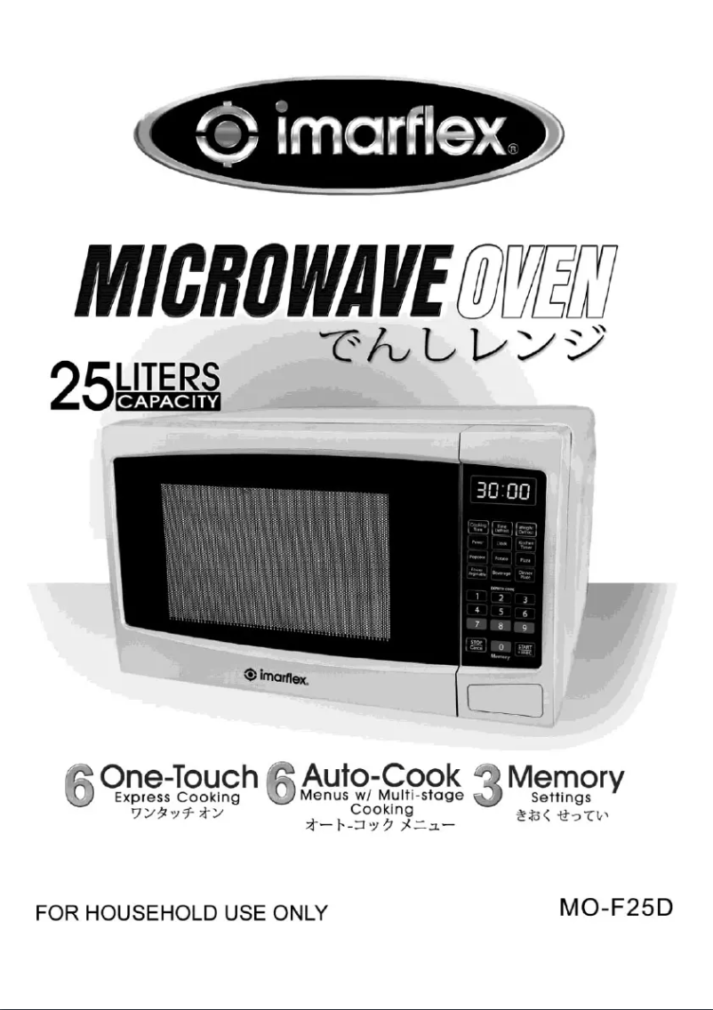 Imagen de la primera página del manual del dispositivo MO-F25D