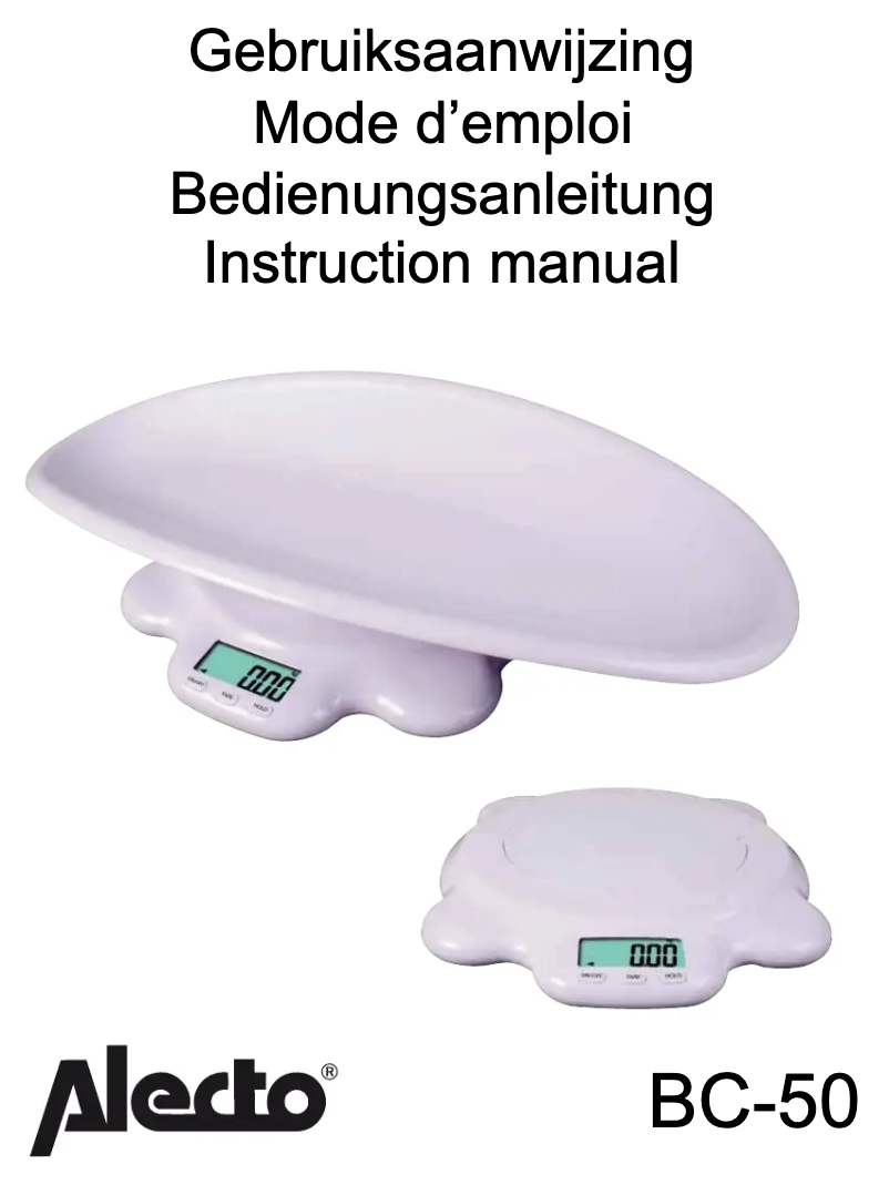 Imagen de la primera página del manual del dispositivo BC-50