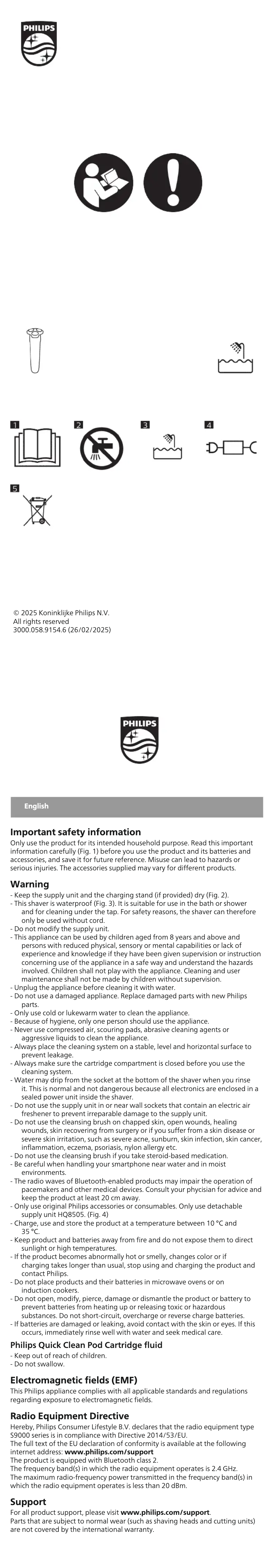 Imagen de la primera página del manual del dispositivo S9980