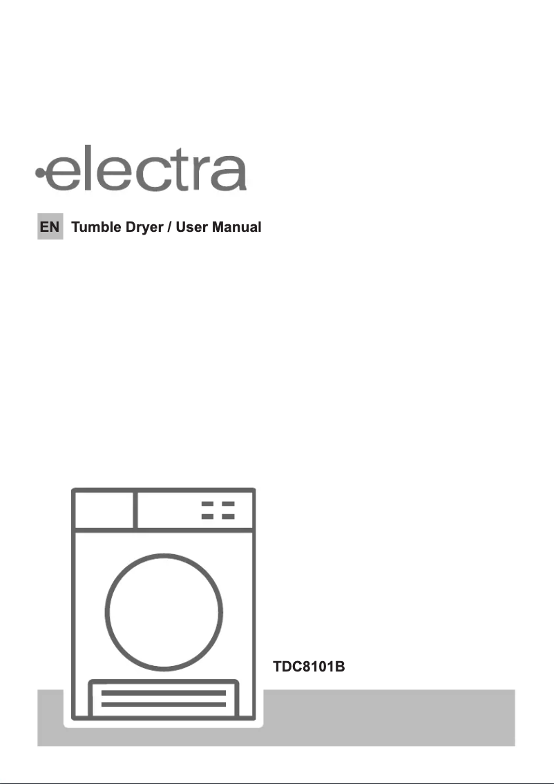 Página 1 del manual Manual de usuario Electra TDC8101B