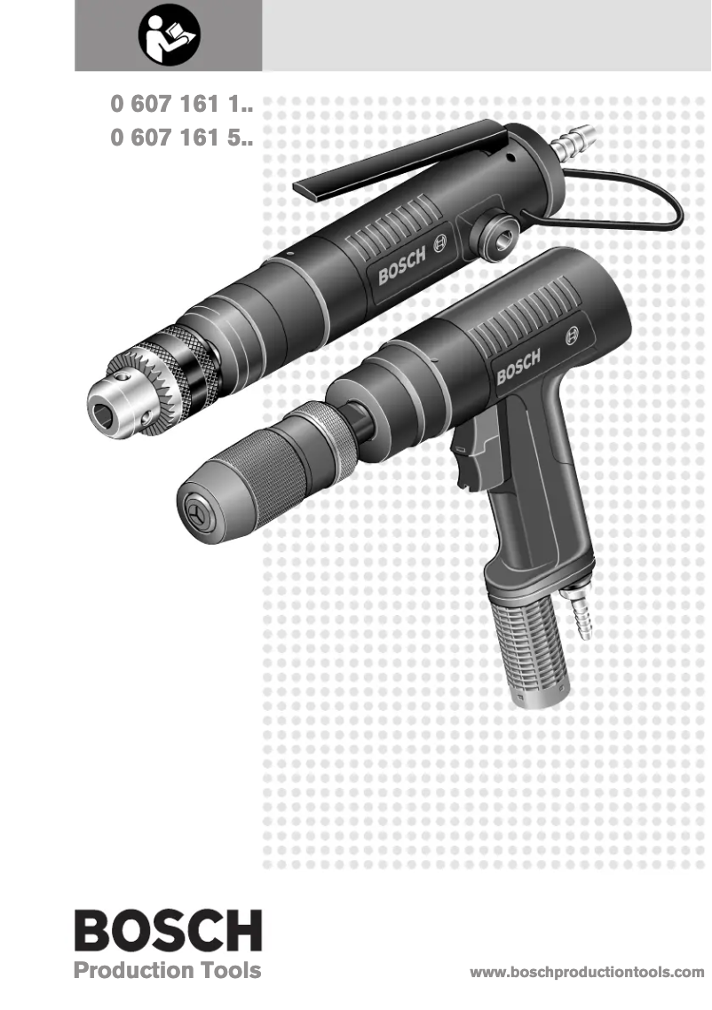 Página nº 1 - Manual de usuario Bosch 0 607 161 501