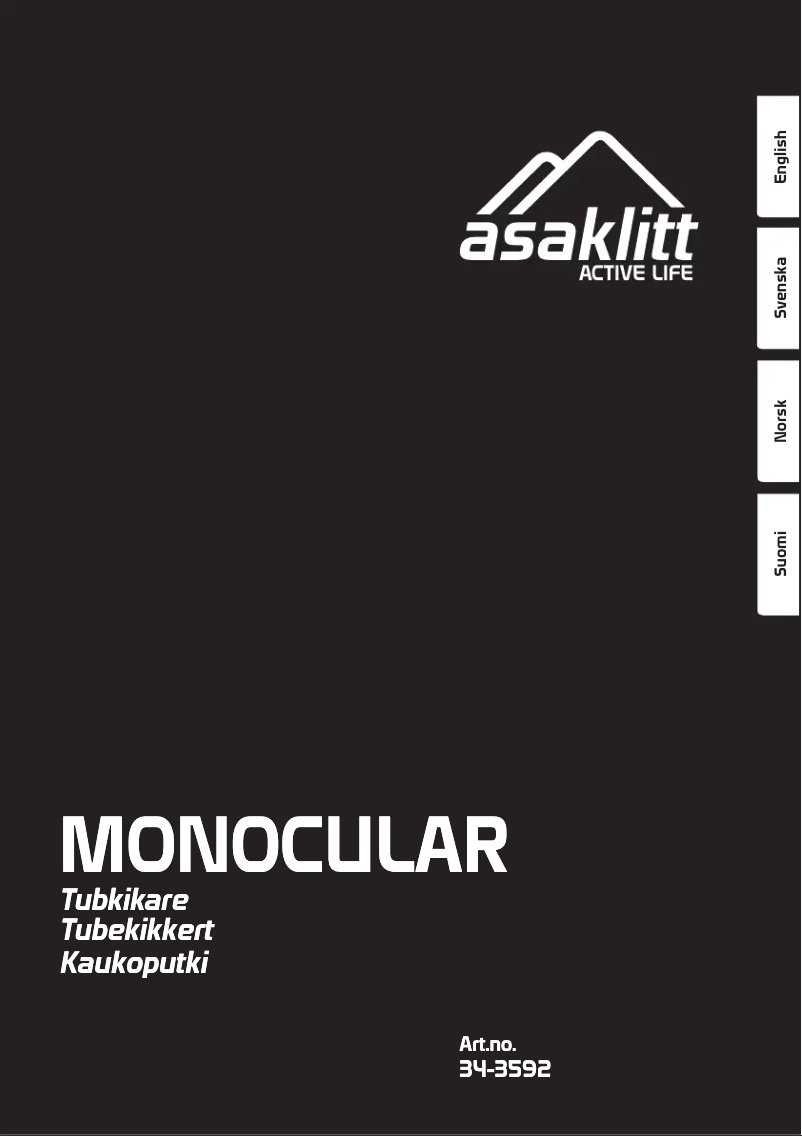 Página 1 del manual Manual de usuario Asaklitt 34-3592