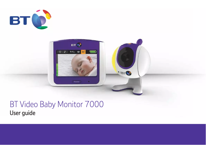 Página 1 del manual Manual de usuario British Telecom Video Baby Monitor 7000