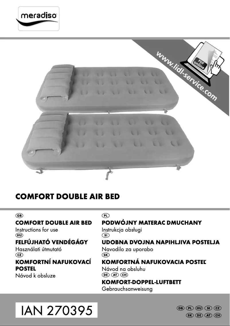 Página 1 del manual Manual de usuario Meradiso IAN 270395