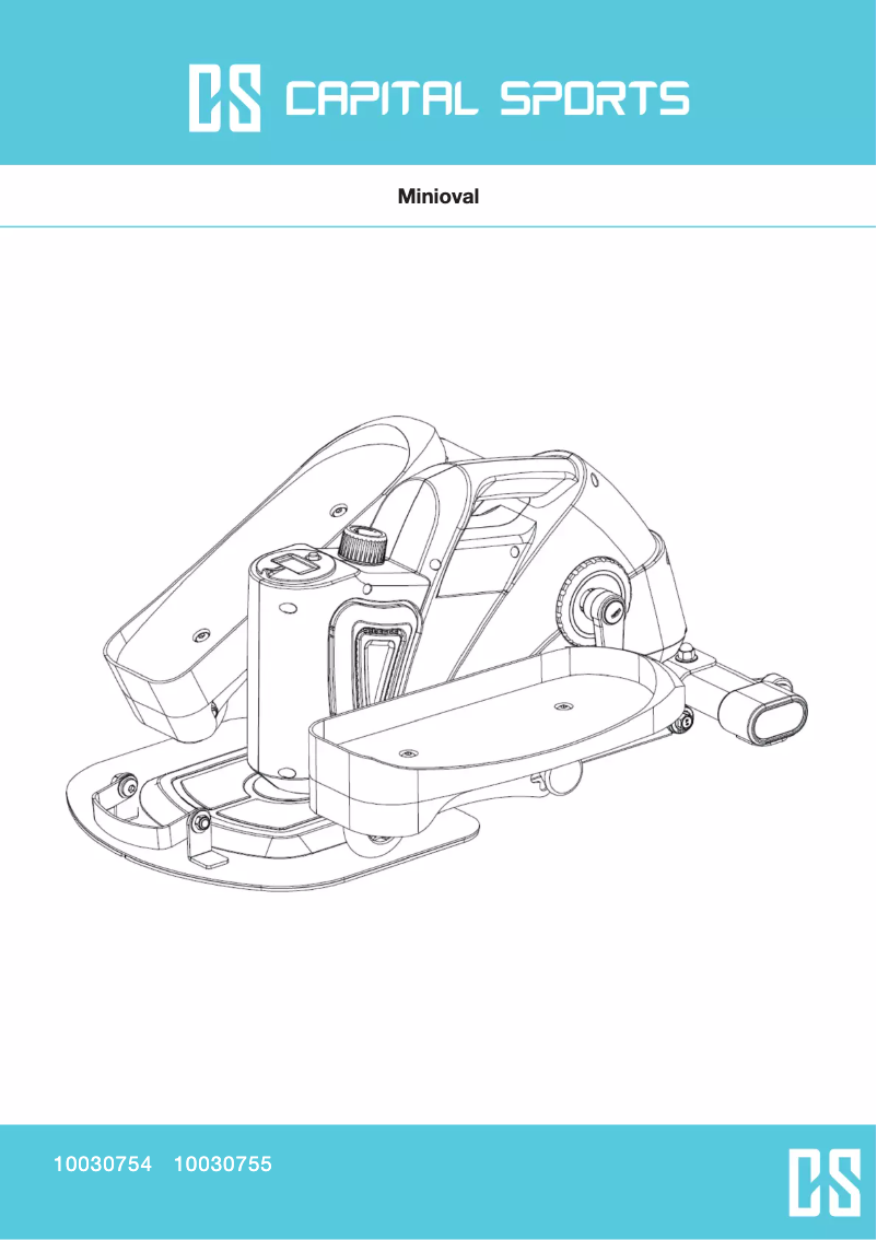 Página nº 1 - Manual de usuario Capital Sports Minioval