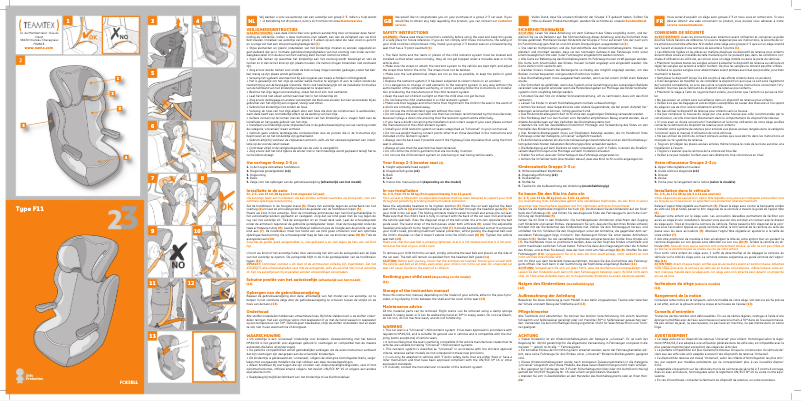 Imagen de la primera página del manual del dispositivo R-Way Luxe