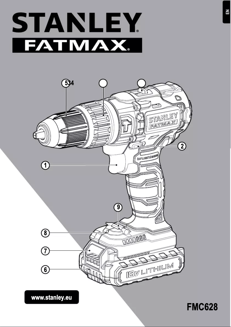 Página nº 1 - Manual de usuario Stanley FMCK467