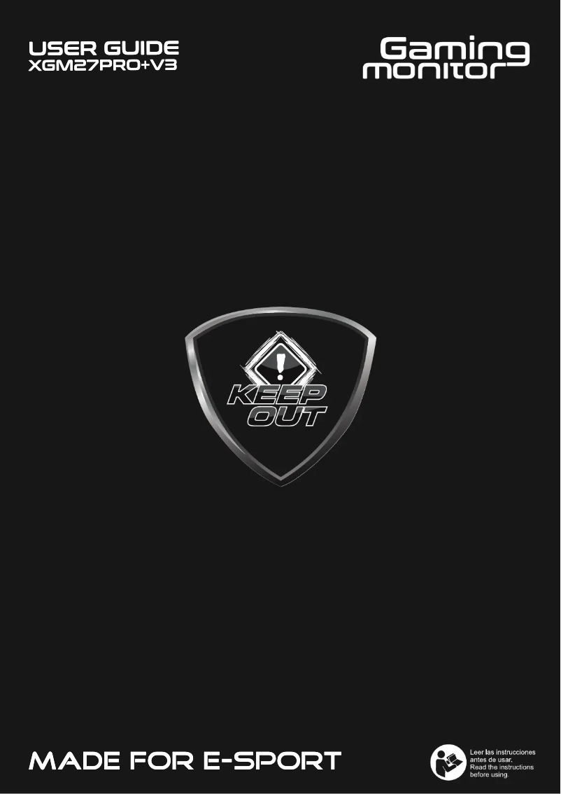 Imagen de la primera página del manual del dispositivo XGM27PRO+V3