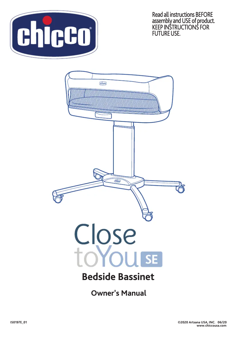 Imagen de la primera página del manual del dispositivo Close to You