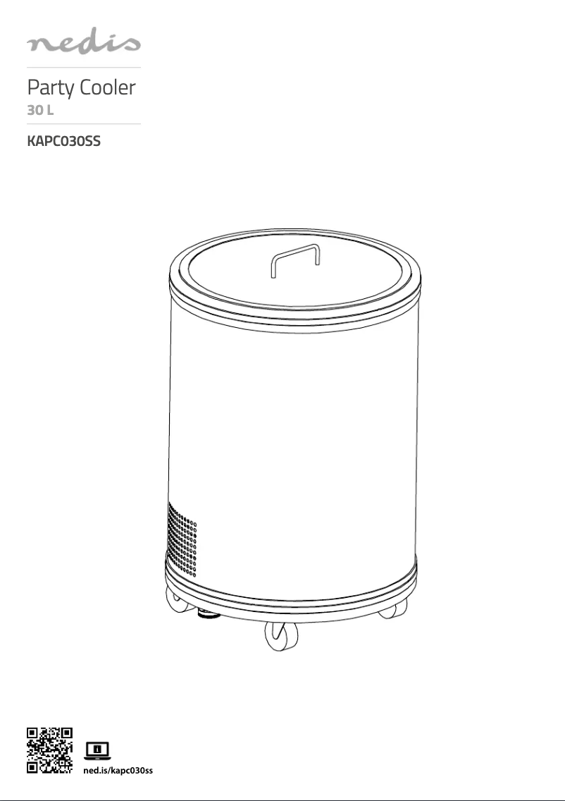 Página 1 del manual Manual de usuario Nedis KAPC030SS