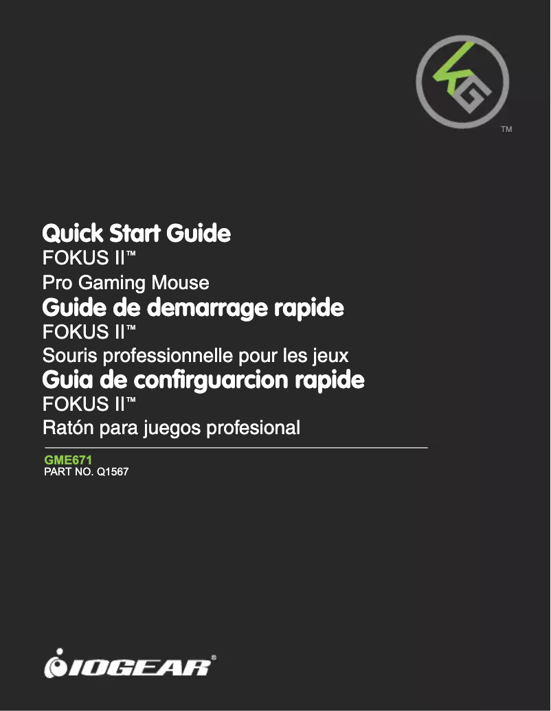 Imagen de la primera página del manual del dispositivo Fokus II