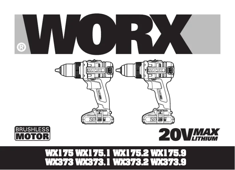 Página nº 1 - Manual de usuario Worx WX175.2