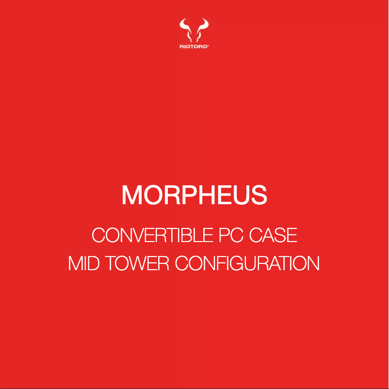 Imagen de la primera página del manual del dispositivo Morpheus