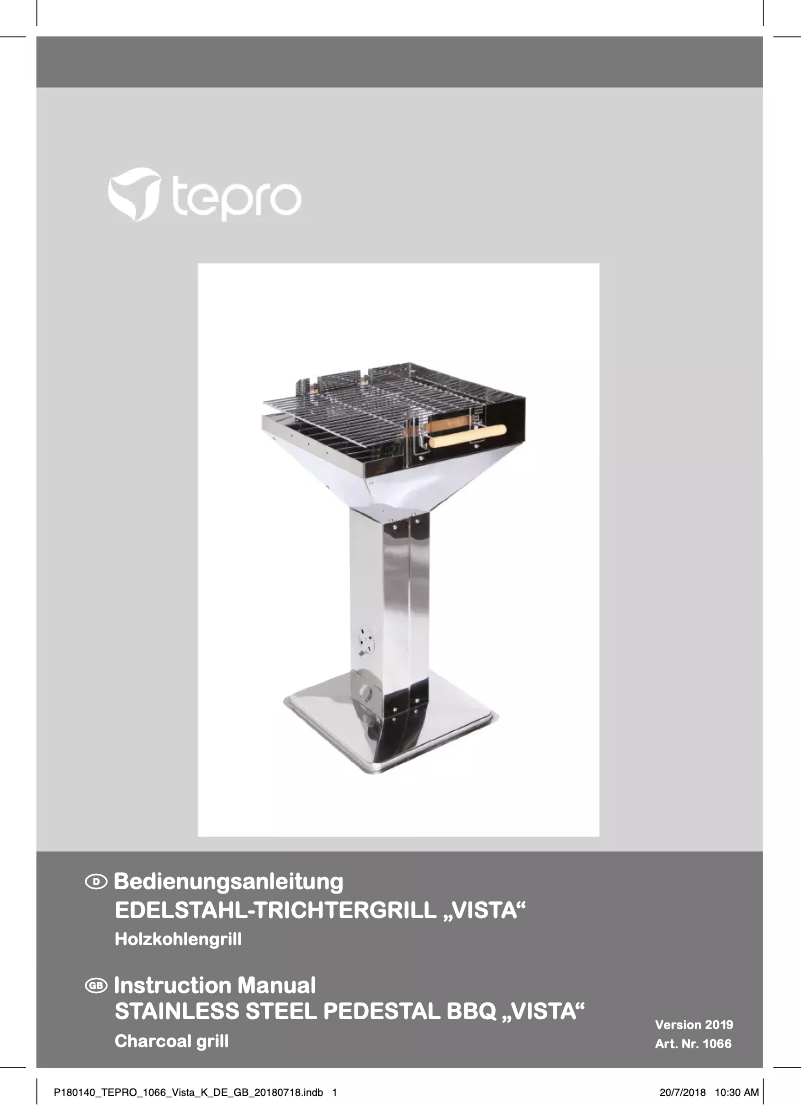 Página 1 del manual Manual de usuario tepro Vista 1066