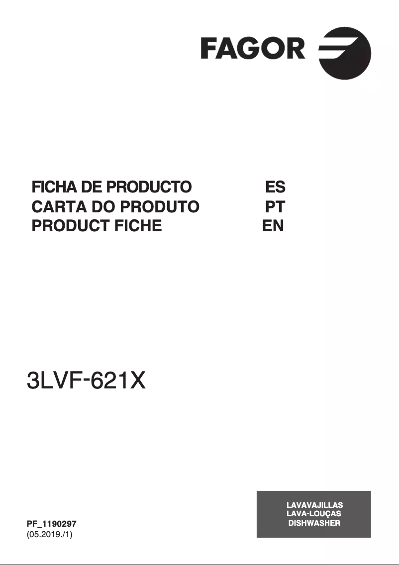 Imagen de la primera página del manual del dispositivo 3LVF-621X