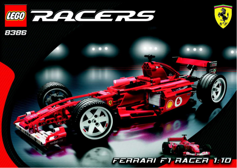 Imagen de la primera página del manual del dispositivo Ferrari F1 Racer 1:10