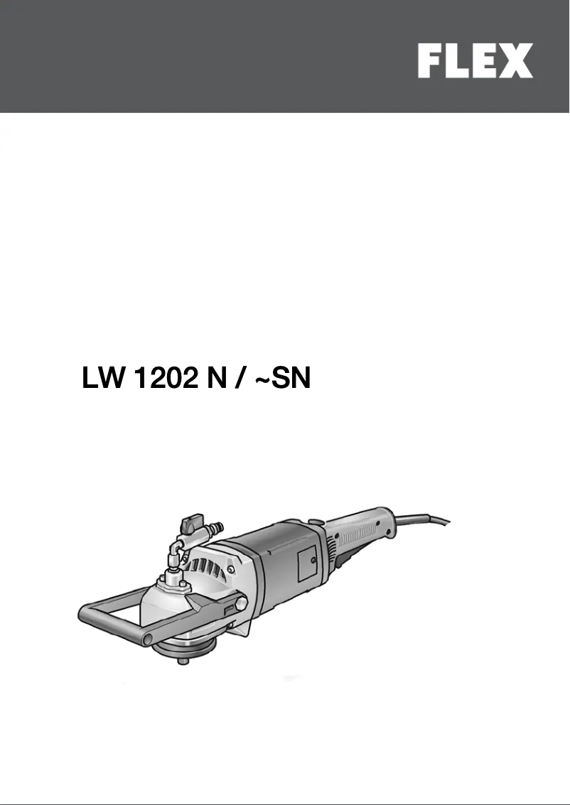 Imagen de la primera página del manual del dispositivo LW 1202 N