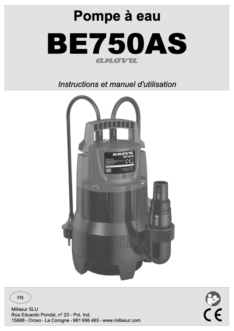 Página nº 1 - Manual de usuario Anova BE750AS