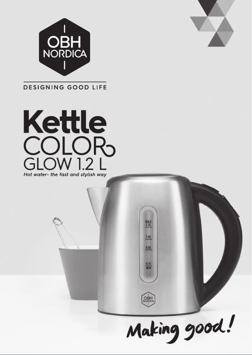 Página nº 1 - Manual de usuario OBH Nordica Color Glow 6407